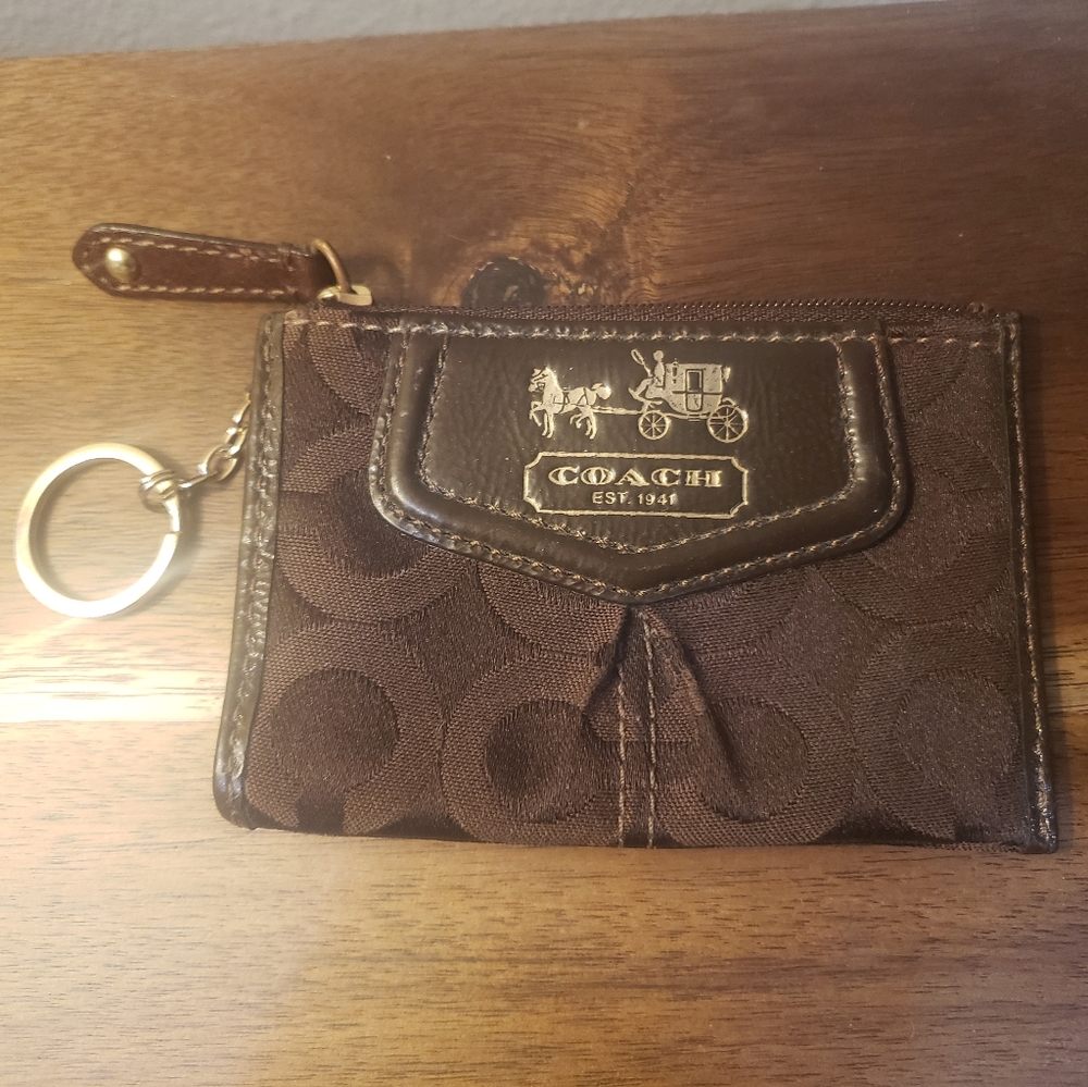 Coach Keyring Change Purse